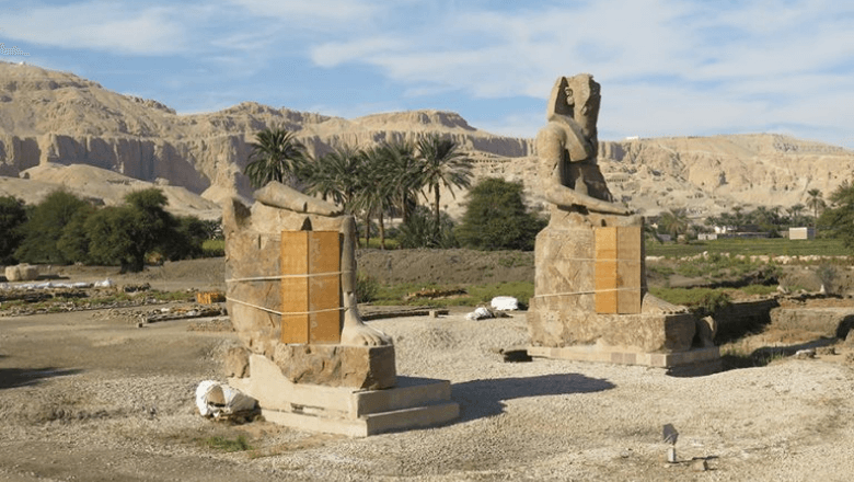 O templo funerário de Amenhotep III